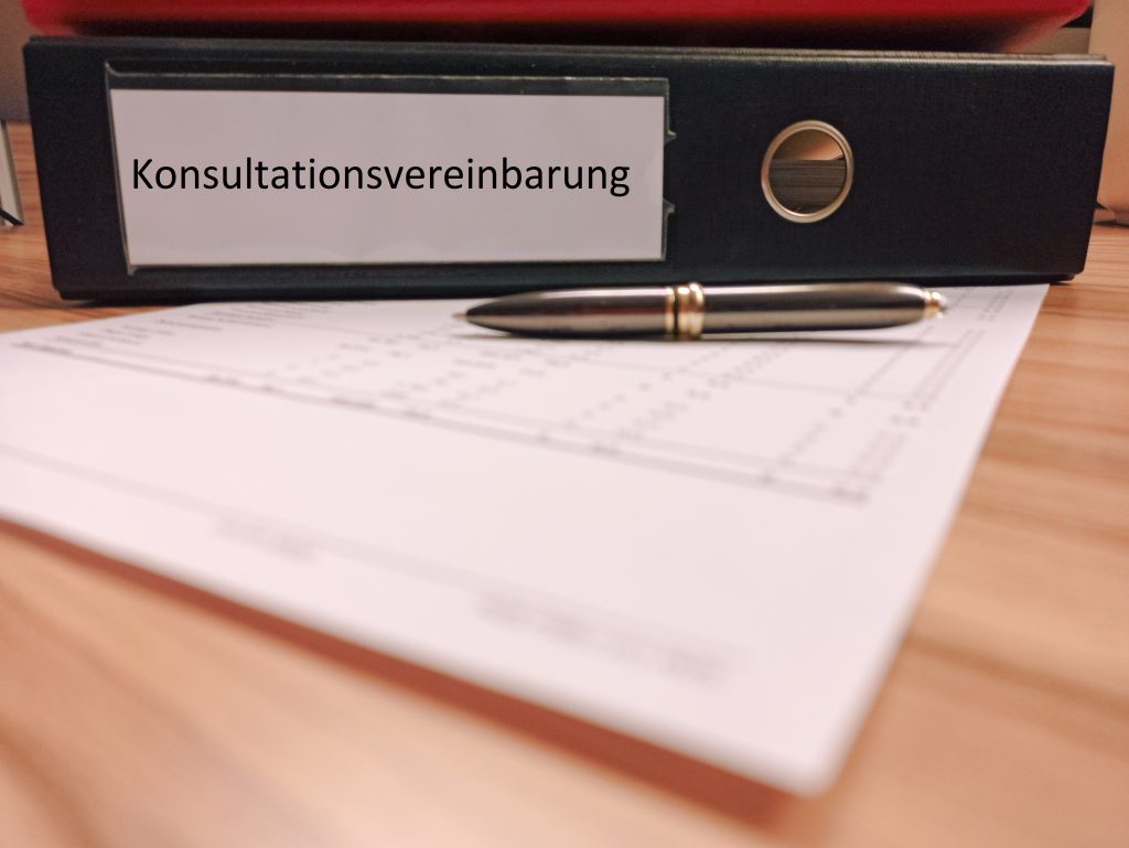 Konsultationsvereinbarung