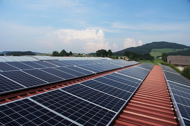 Photovoltaikanlage auf Hausdach